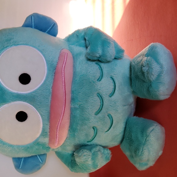 Sanrio HANGYODON round 1 11" Plush. - Picture 3 of 8